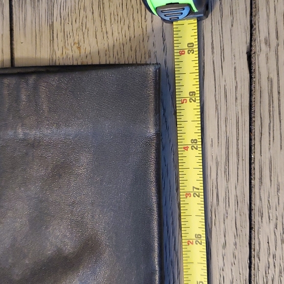 Leather Boot Cut Pants - Picture 10 of 10